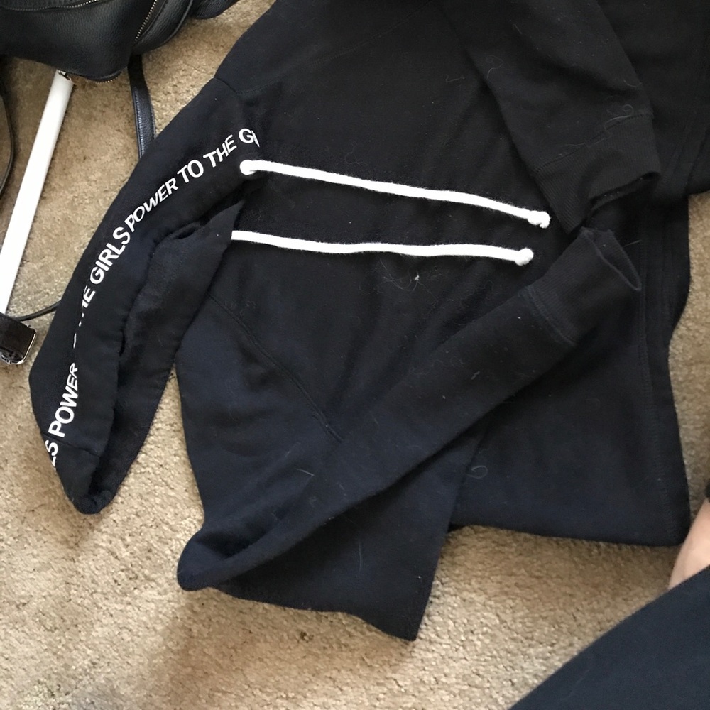 Power to the girls hoodie